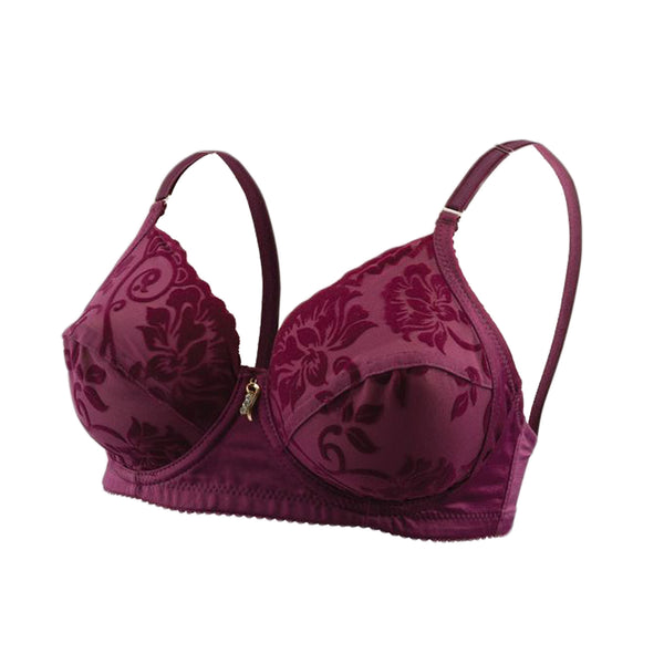 حمالة صدر دانتيل قطيفة بسلك - BR 5018